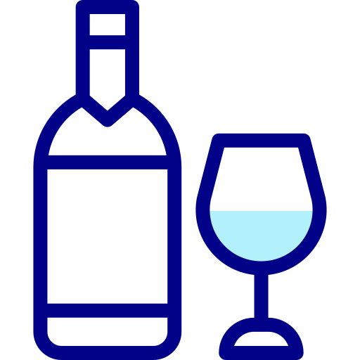 Alcohol Detailed Mixed Lineal color icon