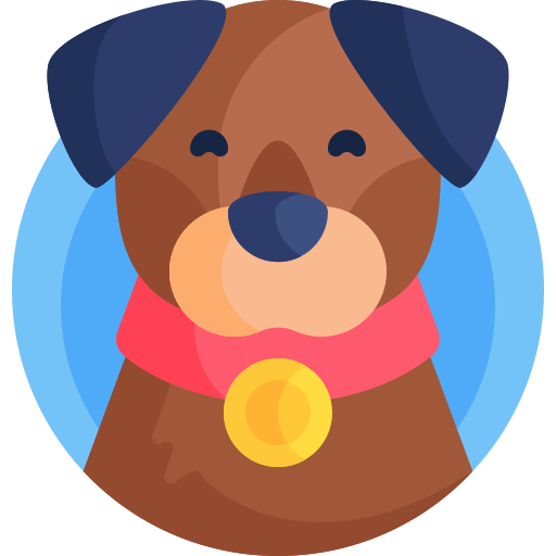 hund Detailed Flat Circular Flat icon