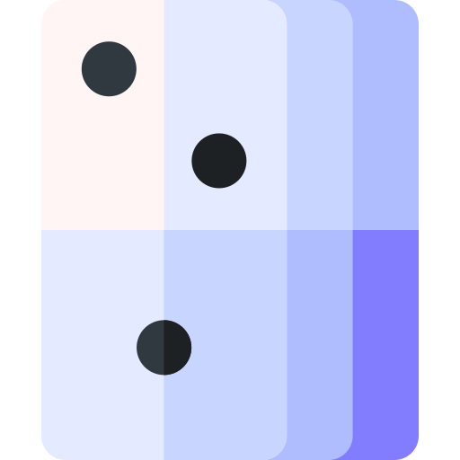 dominó Basic Rounded Flat icono