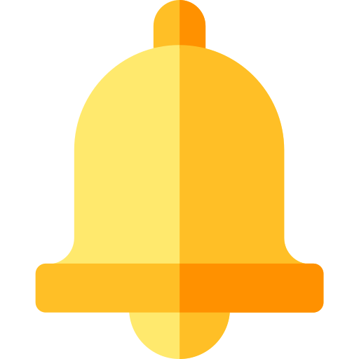 benachrichtigungsglocke Basic Rounded Flat icon