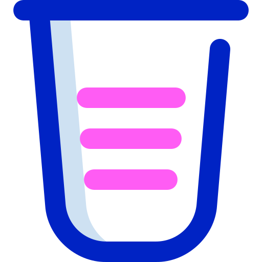 Plastic cup Super Basic Orbit Color icon