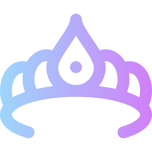 왕관 Super Basic Rounded Gradient icon