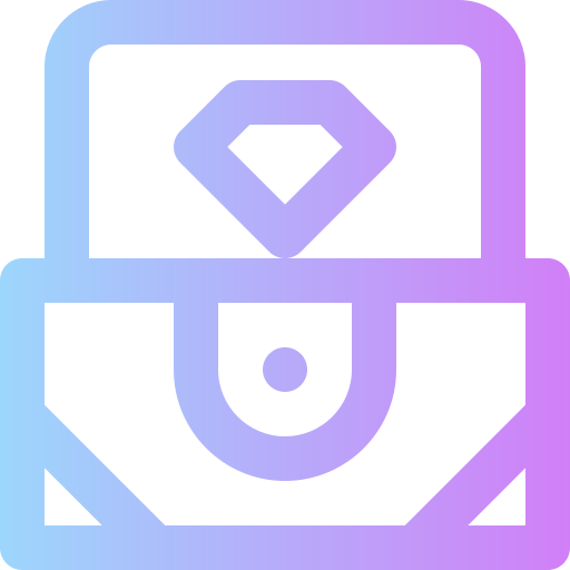 Chest Super Basic Rounded Gradient icon