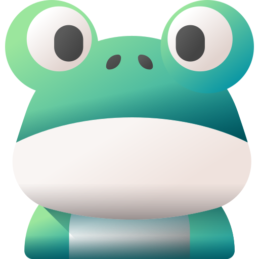 Frog 3D Color icon