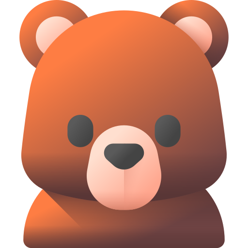 곰 3D Color icon