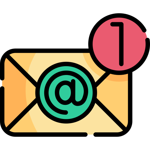 New email Kawaii Lineal color icon