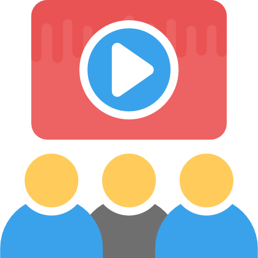 Presentation Flat Color Flat icon