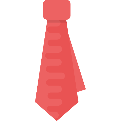 krawatte Flat Color Flat icon