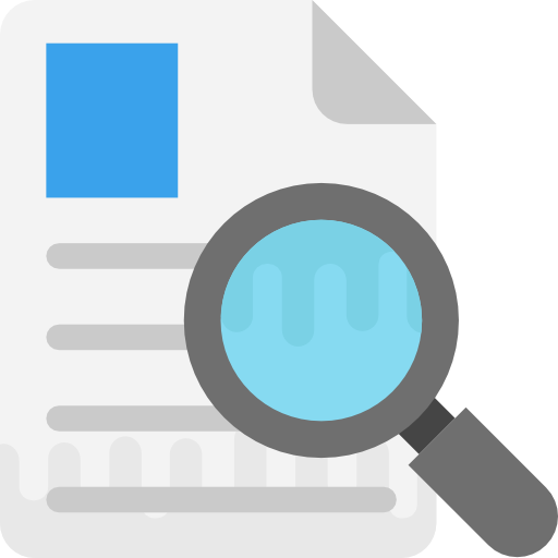 Document Flat Color Flat icon