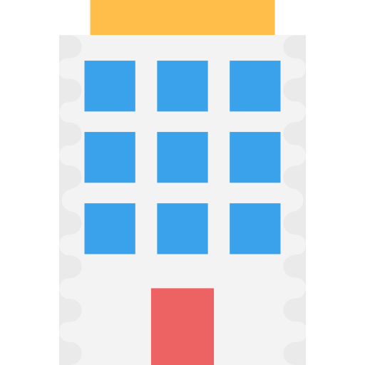 Building Flat Color Flat icon