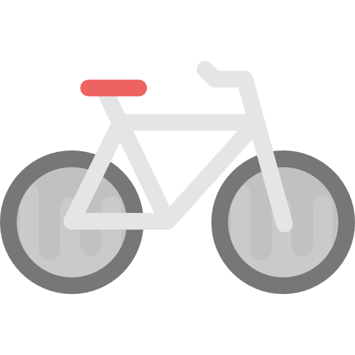 Bike Flat Color Flat icon