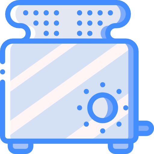 トースター Basic Miscellany Blue icon