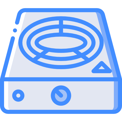 ストーブ Basic Miscellany Blue icon