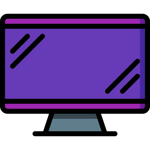 televisión Basic Miscellany Lineal Color icono