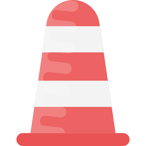 Cone Flat Color Flat icon