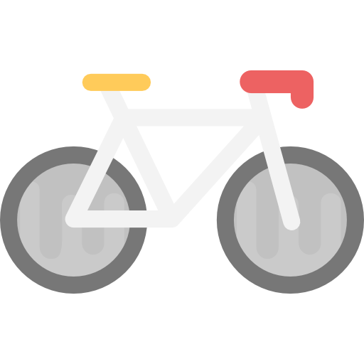 bicicleta Flat Color Flat icono