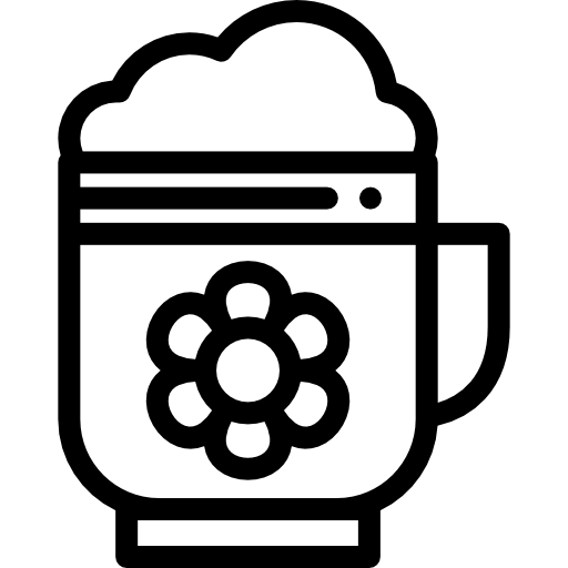 카푸치노 Detailed Rounded Lineal icon