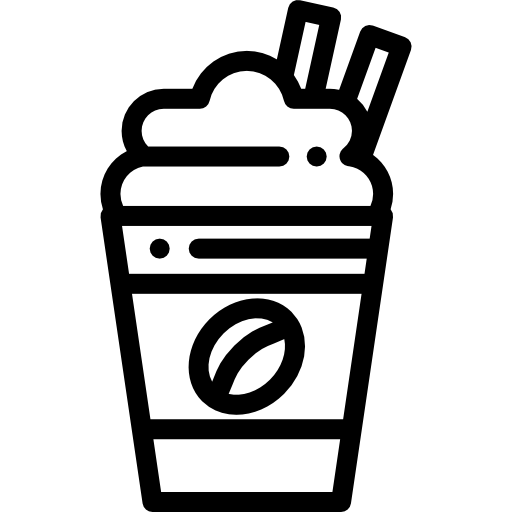 프라페 Detailed Rounded Lineal icon