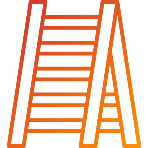 Step ladder Generic Gradient icon