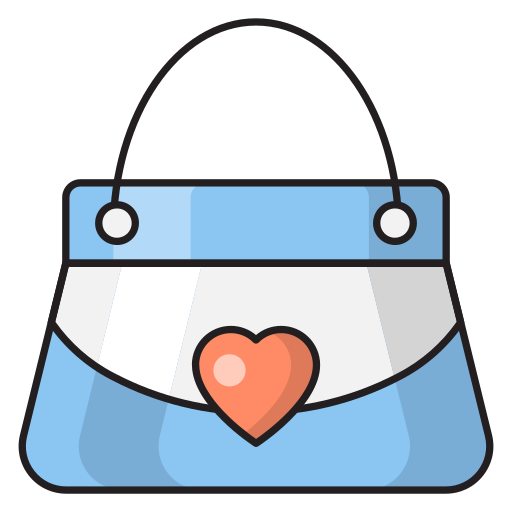 handtasche Vector Stall Lineal Color icon
