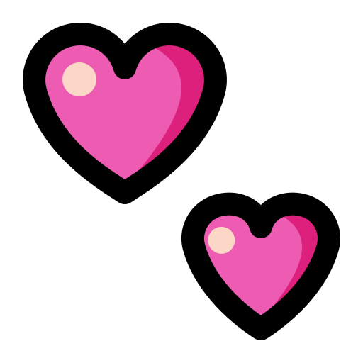 miłość Generic Outline Color ikona
