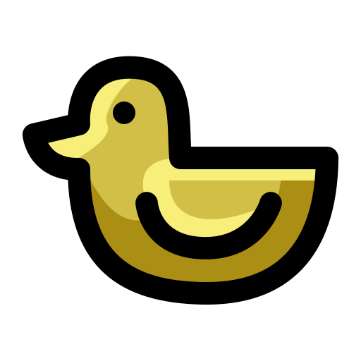 Rubber duck Generic Outline Color icon