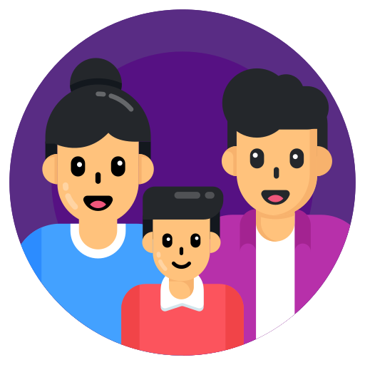 가족 Generic Circular icon