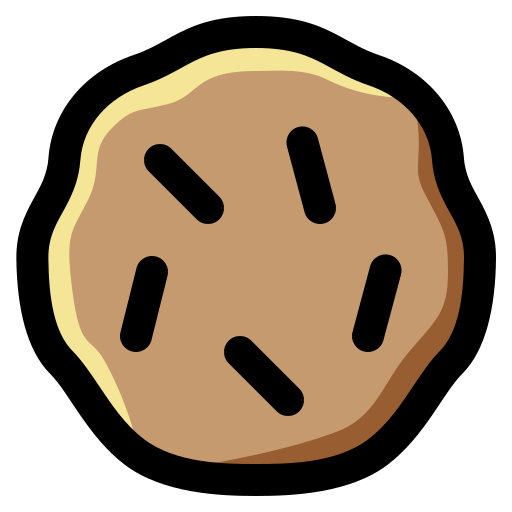 biscoito Generic Outline Color Ícone