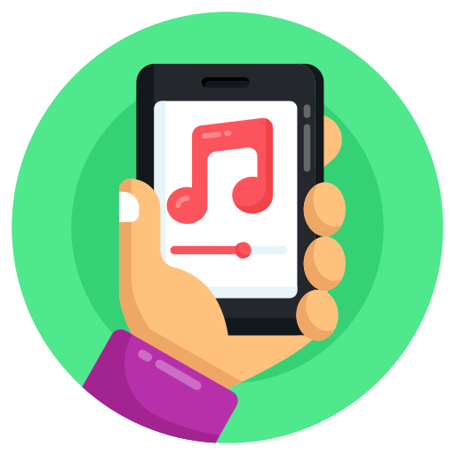音楽アプリ Generic Circular icon