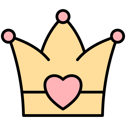 herzkönigin Generic Outline Color icon