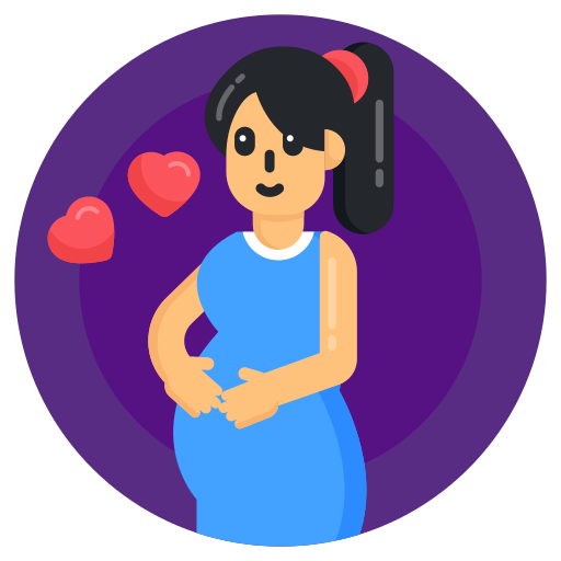 embarazada Generic Circular icono