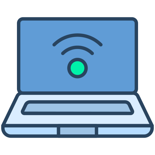 Wifi connection Generic Outline Color icon