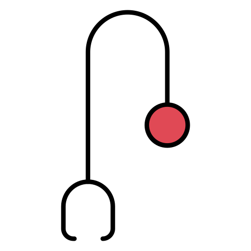 청진기 Generic Outline Color icon