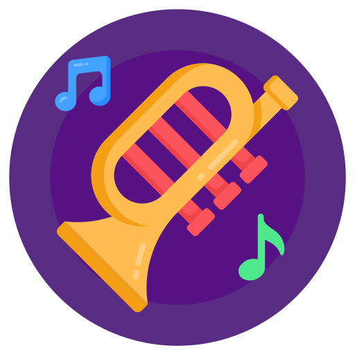 트럼펫 Generic Circular icon