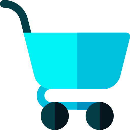 Shopping cart Basic Rounded Flat icon