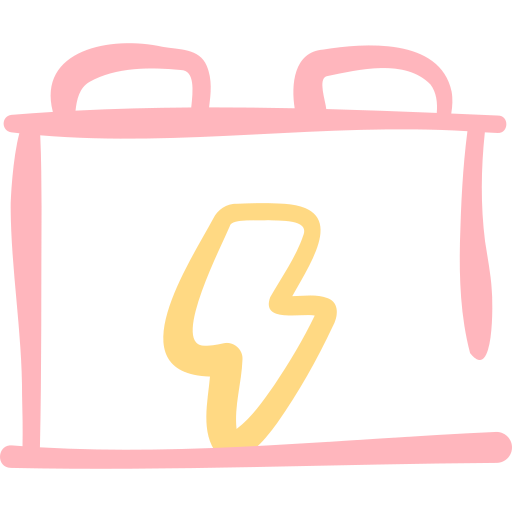 batterie Basic Hand Drawn Color icon