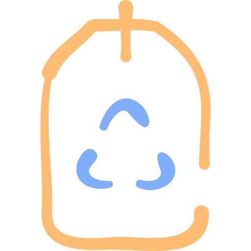에코 태그 Basic Hand Drawn Color icon