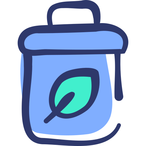 Recycle bin Basic Hand Drawn Lineal Color icon