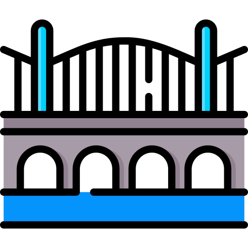 Bridge Special Lineal color icon