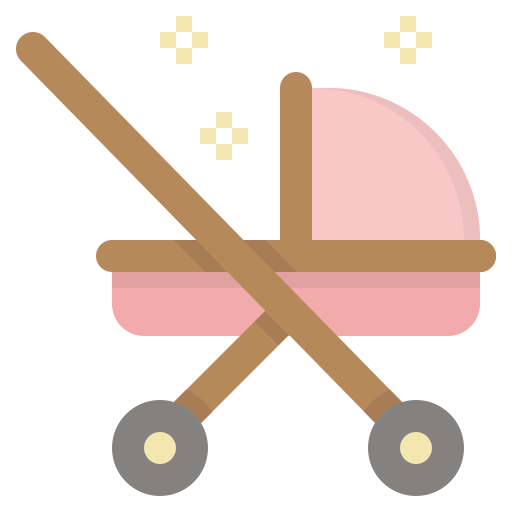Baby stroller Generic Flat icon