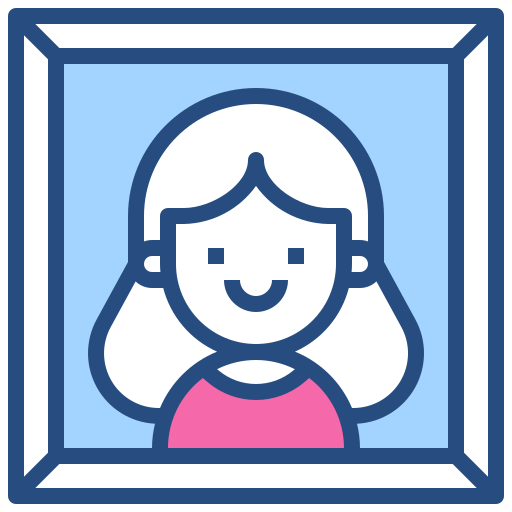 Portrait Generic Outline Color icon