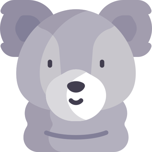 coala Kawaii Flat icono