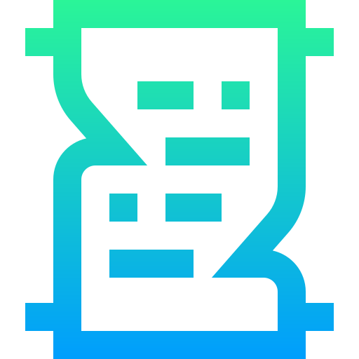 Scroll Super Basic Straight Gradient icon