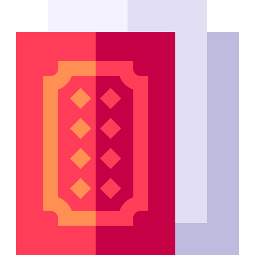 pokerkarten Basic Straight Flat icon