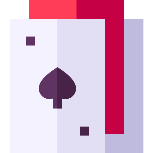 cartas de póquer Basic Straight Flat icono