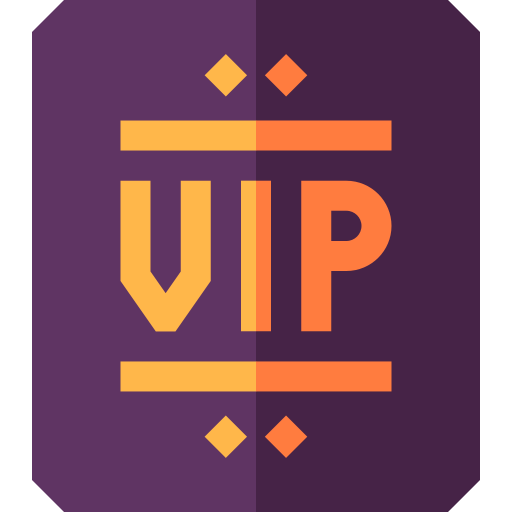 vip Basic Straight Flat icono