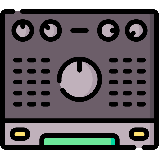 editor de audio Special Lineal color icono