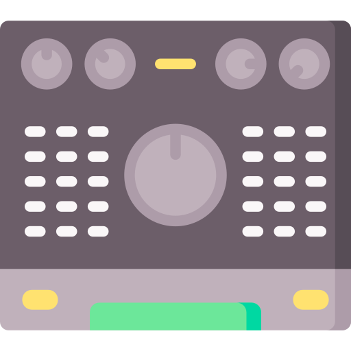Audio editor Special Flat icon