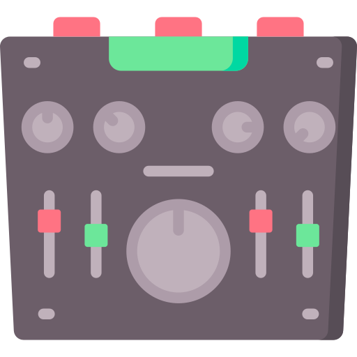 editor audio Special Flat icona