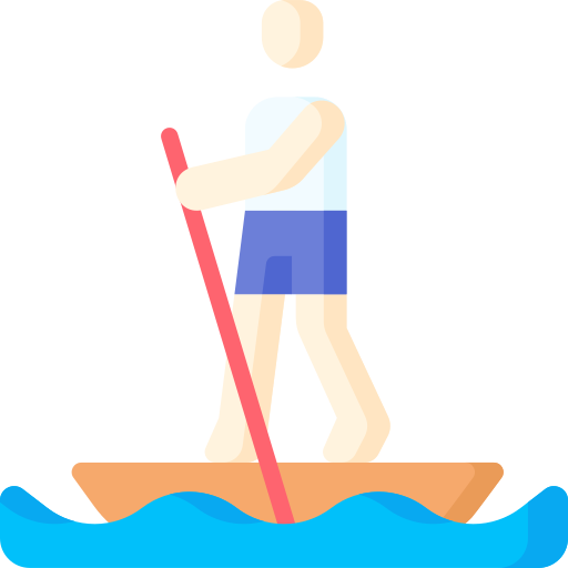 Paddleboarding Special Flat icon